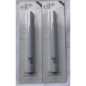 Elf Eyebrow Wax Pencil Clear Shape & Stay Wax Pencil Any Hair Color Lot of Two